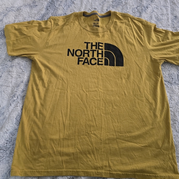 The North Face Women's Mustard Yellow T-Shirt - XL - Picture 2 of 4